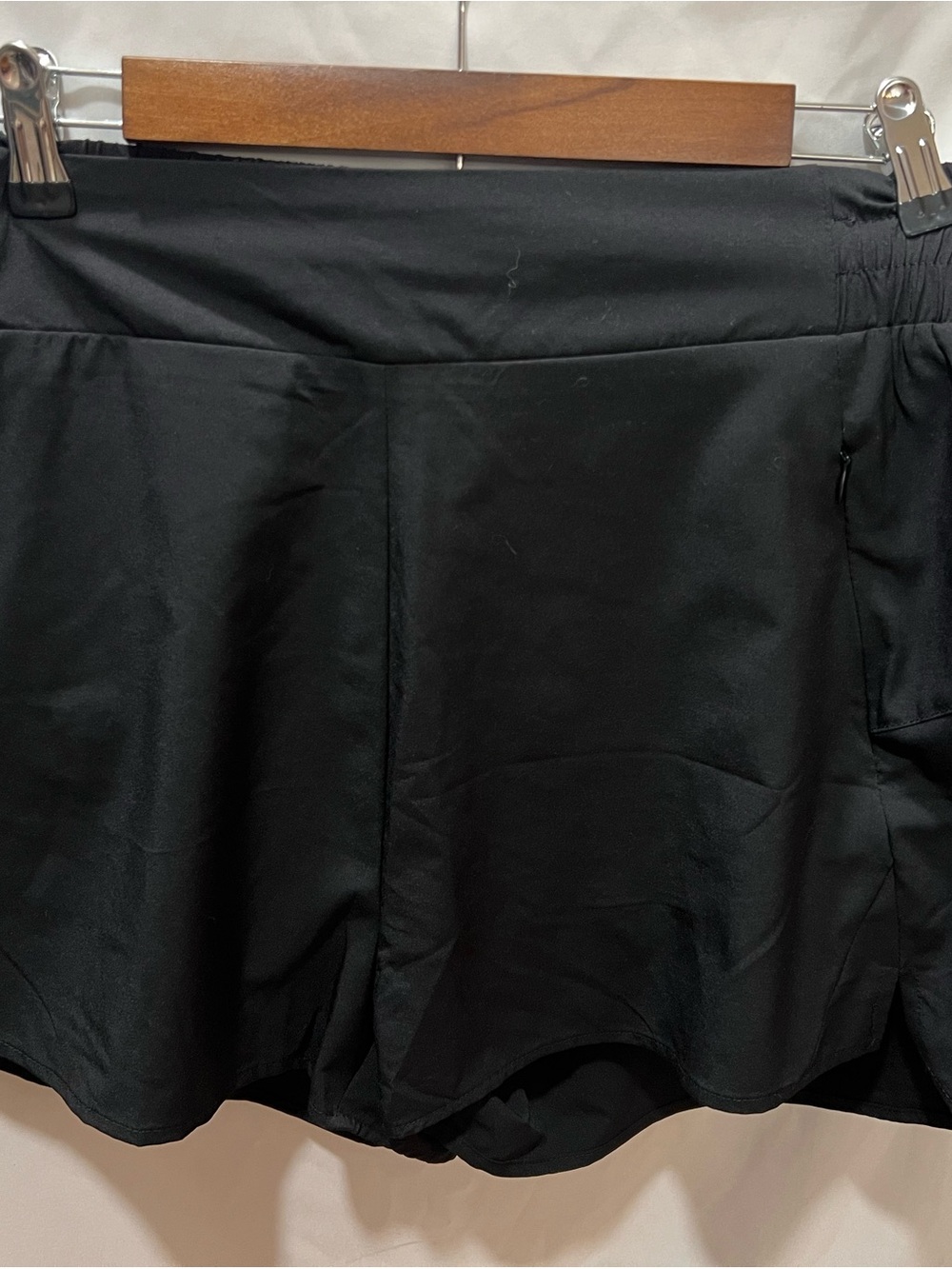 Women's Black Athletic Shorts